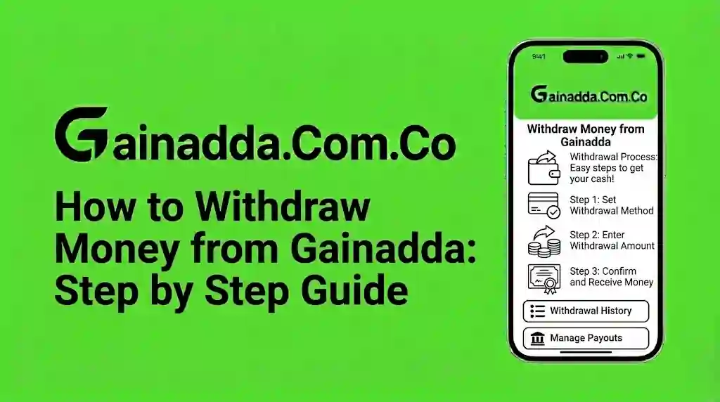 Withdraw Money from Gainadda